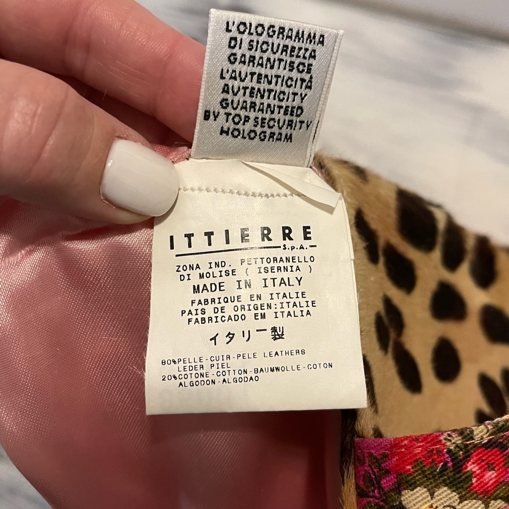 ♥️SOLD♥️🍀💁🏻‍♀️Dolce & Gabbana Leopard Pony Hair Tote🍀💁🏻‍♀️ - Picture 9 of 17